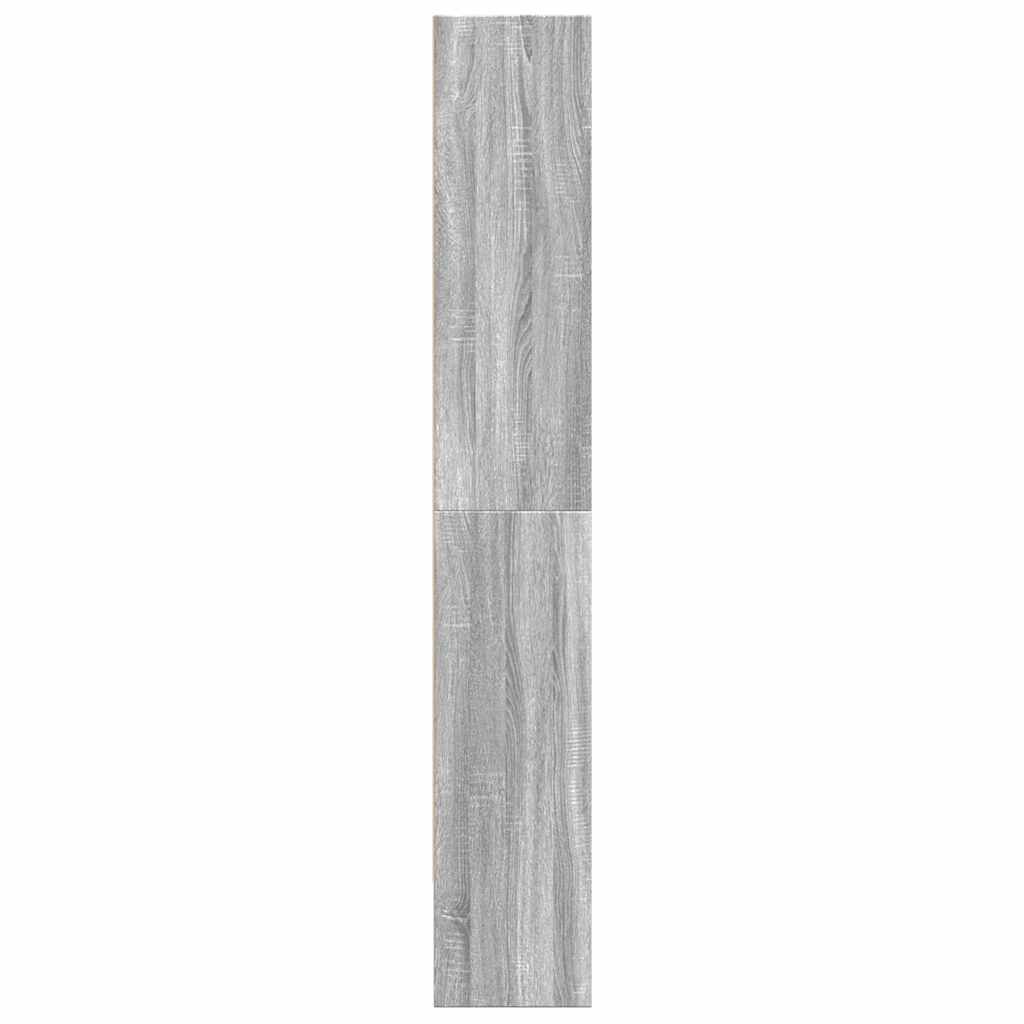 Bücherregal Weiß 80x30x189 cm Holzwerkstoff