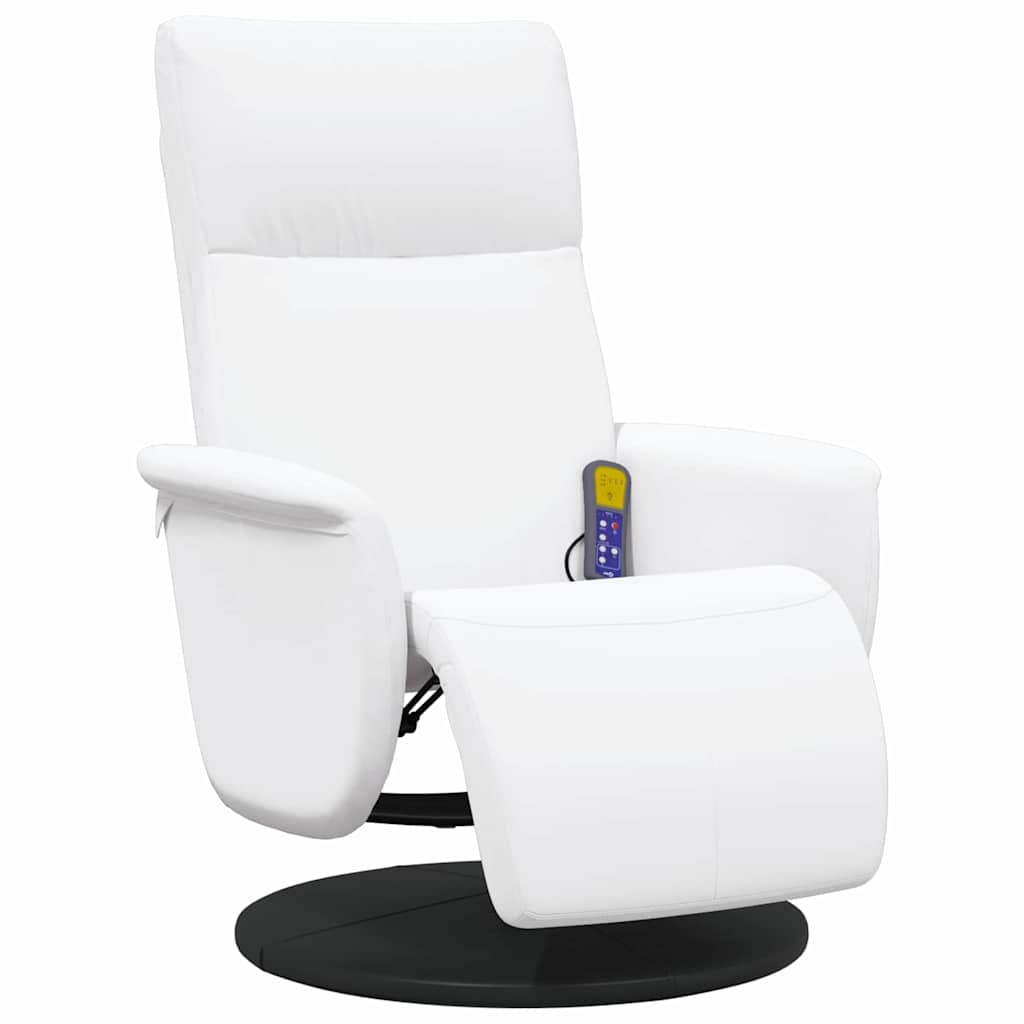 Massage Relaxsessel Schwarz 71 x 90 x 105 cm Kunstleder