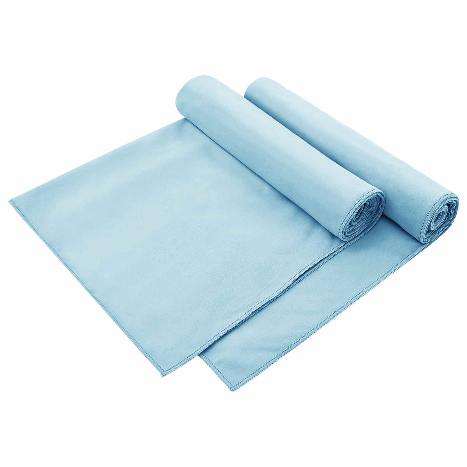 Außenstuhl Handtücher 2 pcs Schwarz 130 x 60 cm