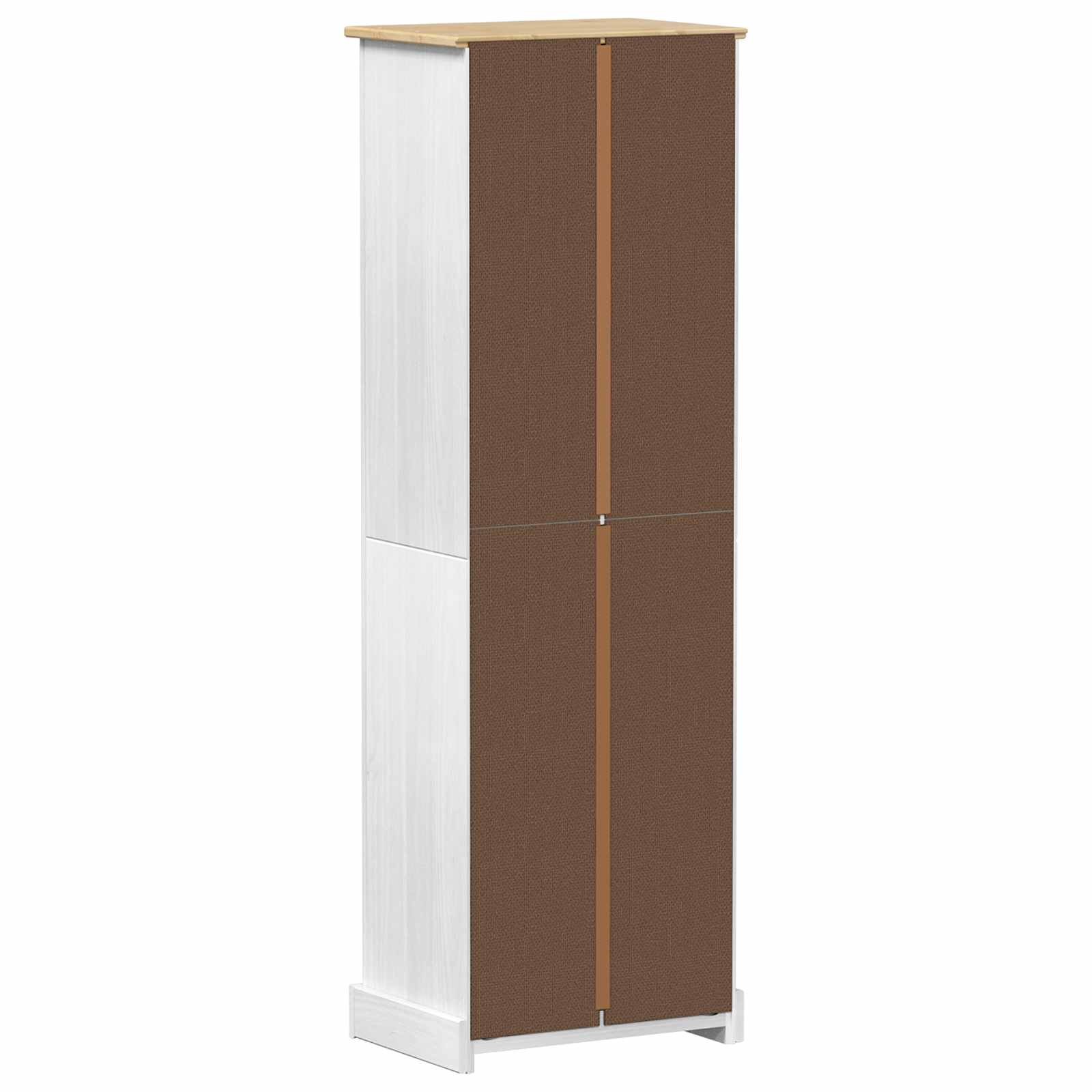 Kleiderschrank Corona 55x38x170 cm Massivholz Kiefer
