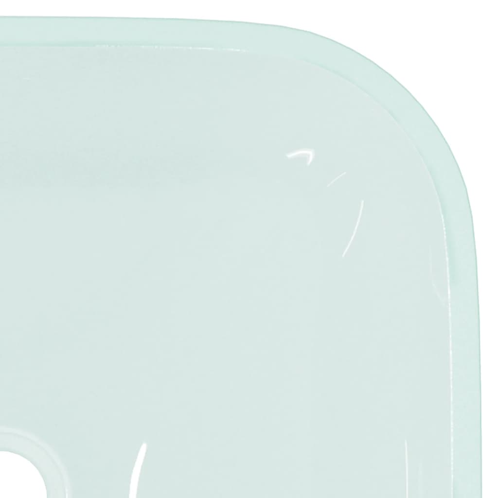Waschbecken Glas 42x42x14 cm Transparent