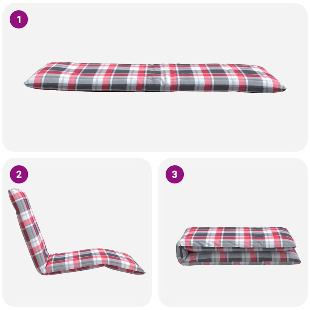Sonnenliege Klappbar Anthrazit 175x54x8,5 cm Oxford-Gewebe