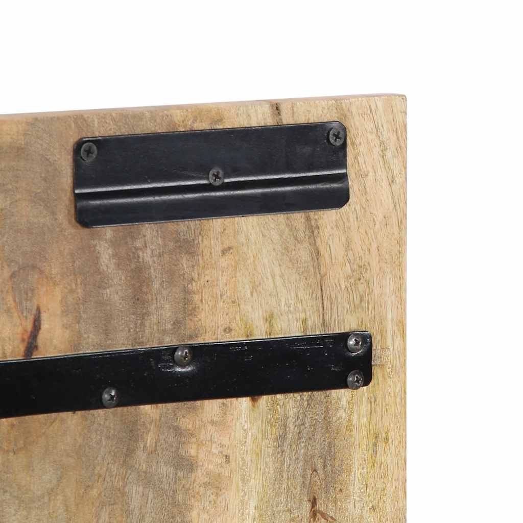 Kopfteil Mehrfarbig 160 cm Massivholz Altholz