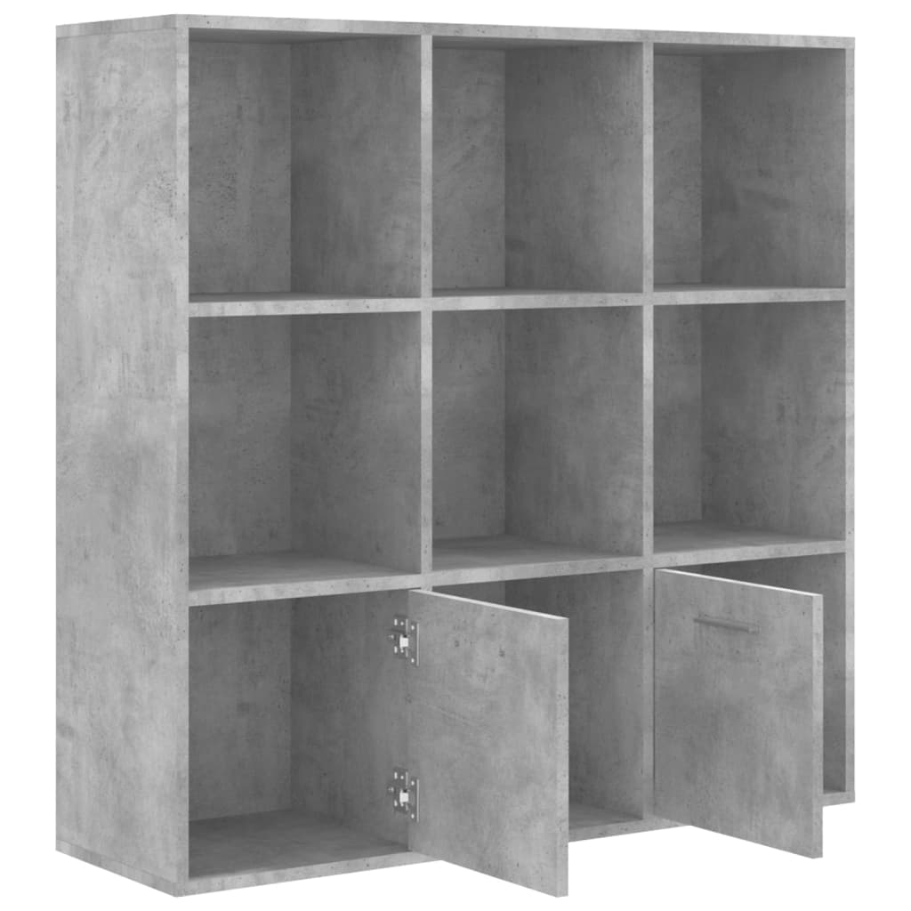 Bücherregal Weiß 98x30x98 cm Holzwerkstoff
