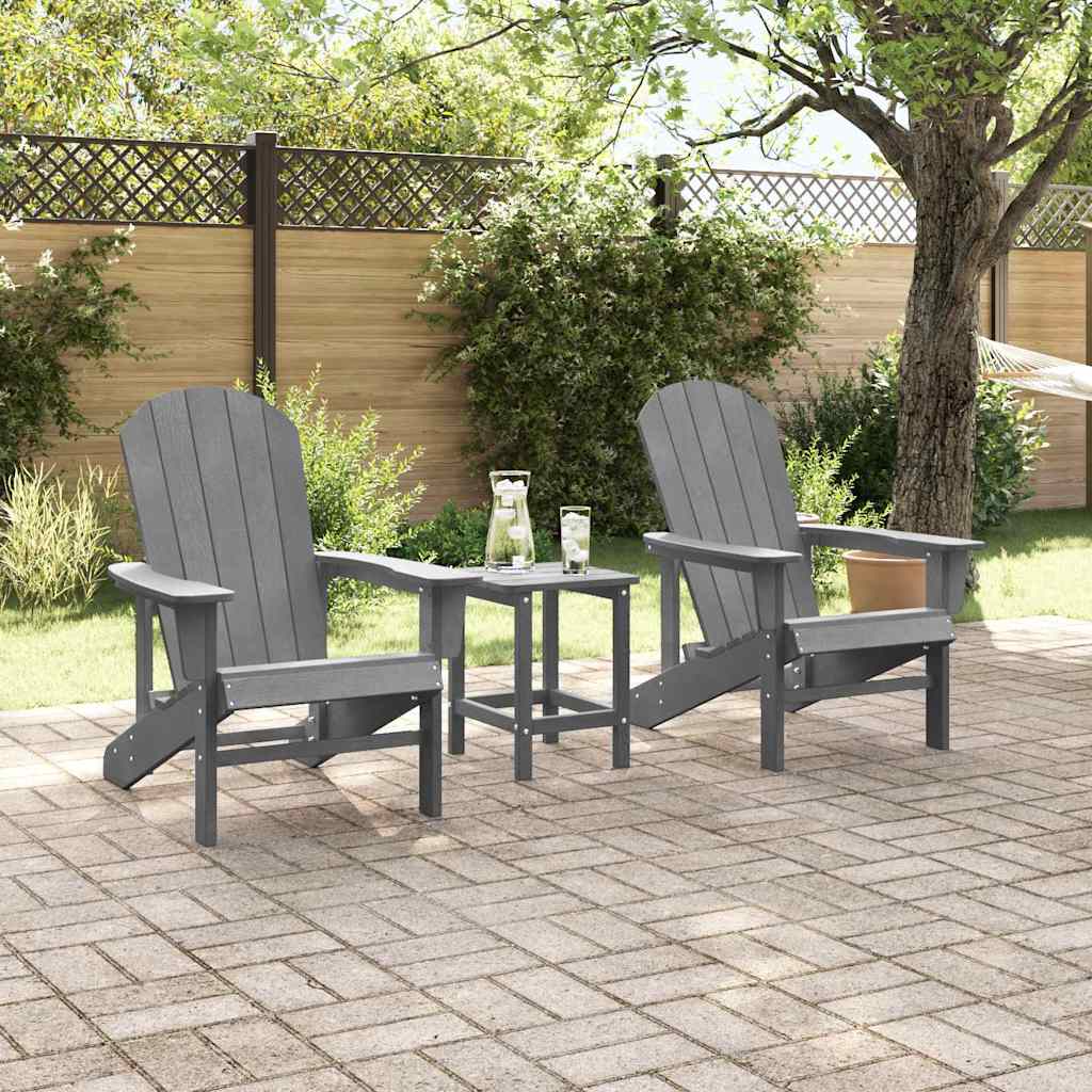 Gartenstuhl 2 pcs Weiß 82 x 74 x 92 cm Polyethylen