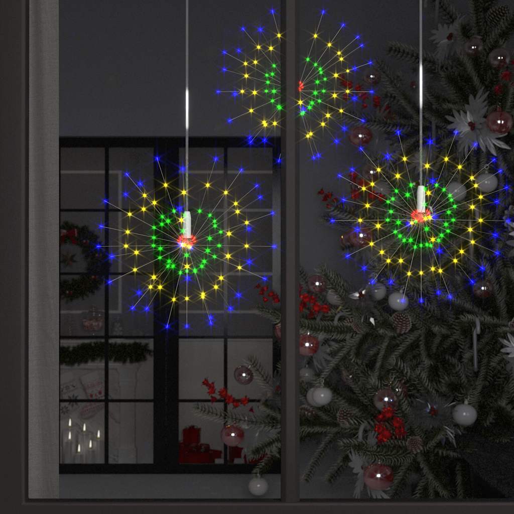 Feuerwerkslicht Weihnachtsdeko Warmweiß 20 cm 140 LEDs