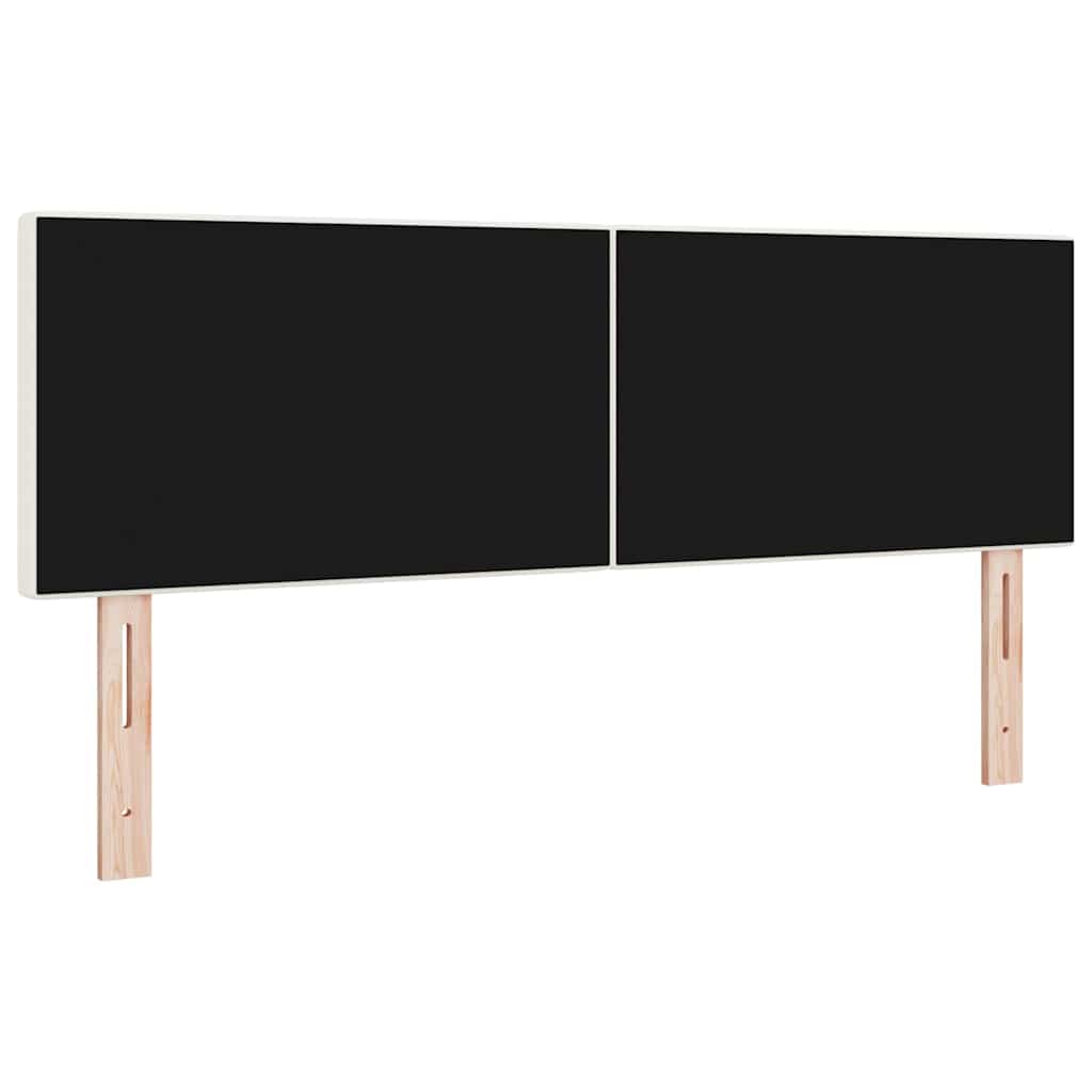 Kopfteil Hellgrau 80 cm Cordstoff