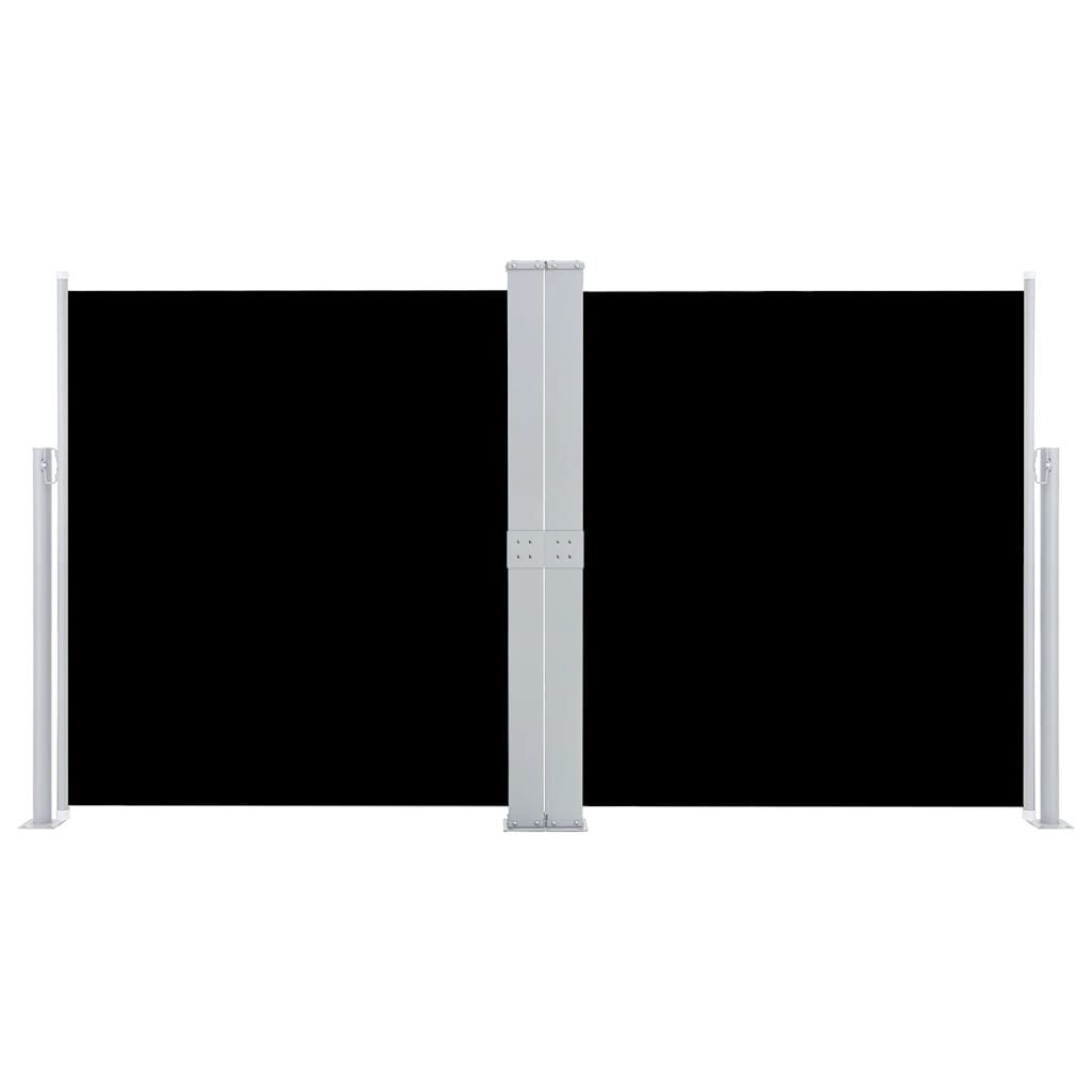 Ausziehbare Seitenmarkise 160×600 cm Braun