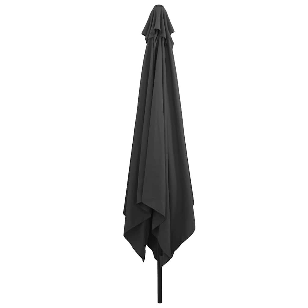 Garten-Sonnenschirm Sand 295 x 295 x 245 cm Polyester und Stahl