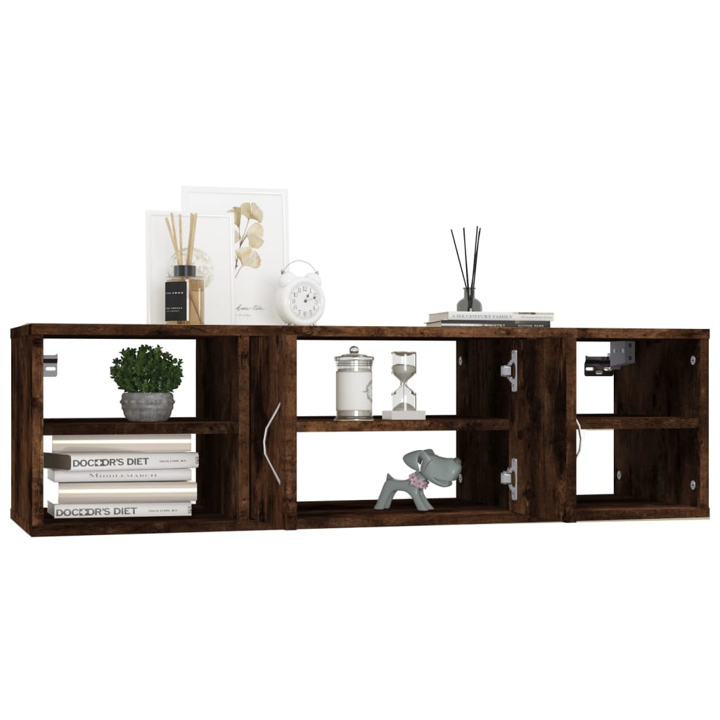 Wandregal Weiß 102x30x29 cm Holzwerkstoff