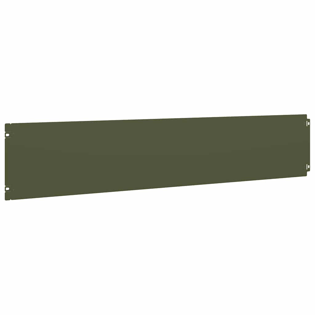 Raseneinfassung 10 pcs 10 x 103 cm Wetterfeststahl Rostig
