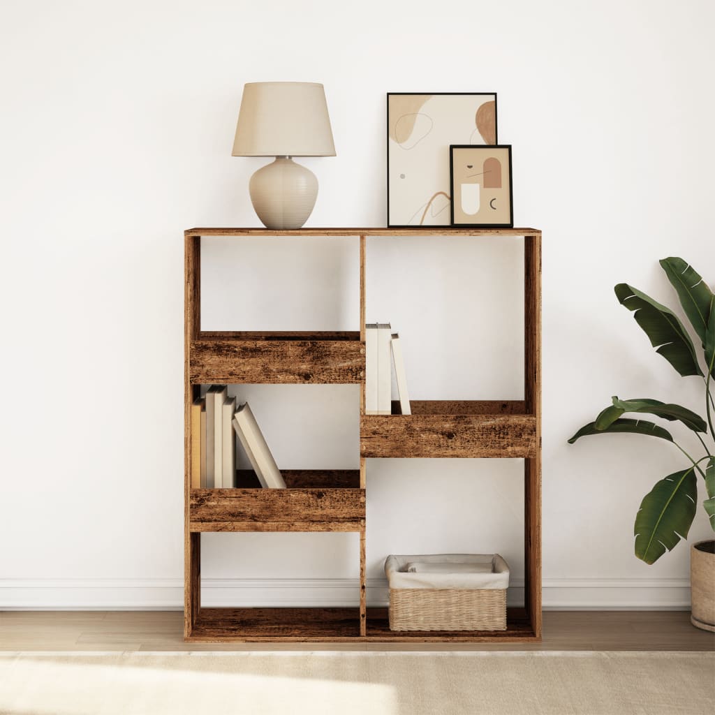 Bücherregal Weiß 100x33x135 cm Holzwerkstoff