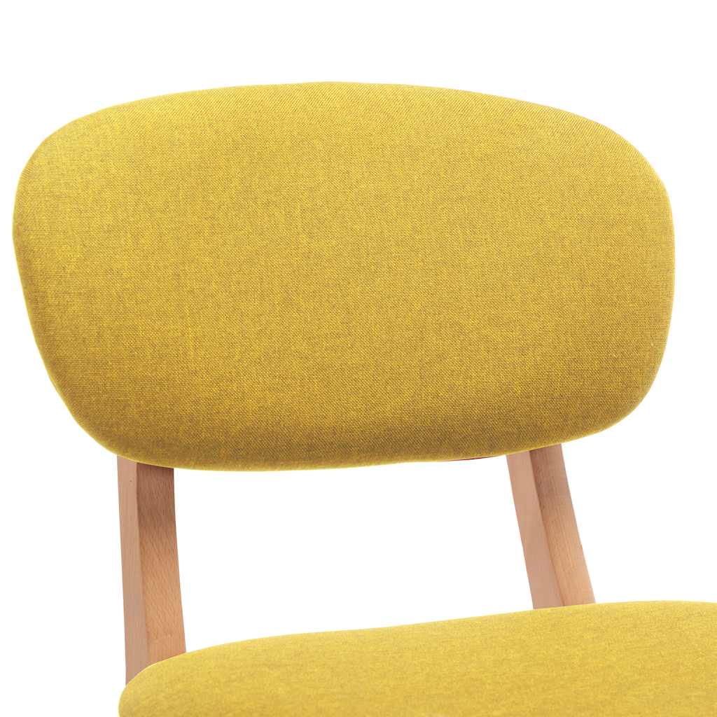 Barhocker 2 Stk. Braun Stoff