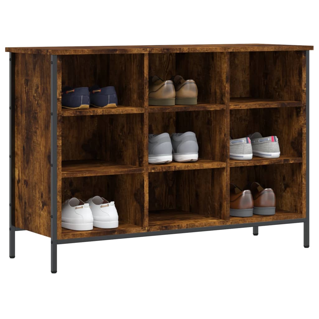 Schuhregal Schwarz 38x35x50 cm Holzwerkstoff