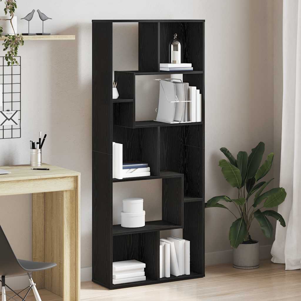 Bücherregal Weiß 67x24x161 cm Holzwerkstoff