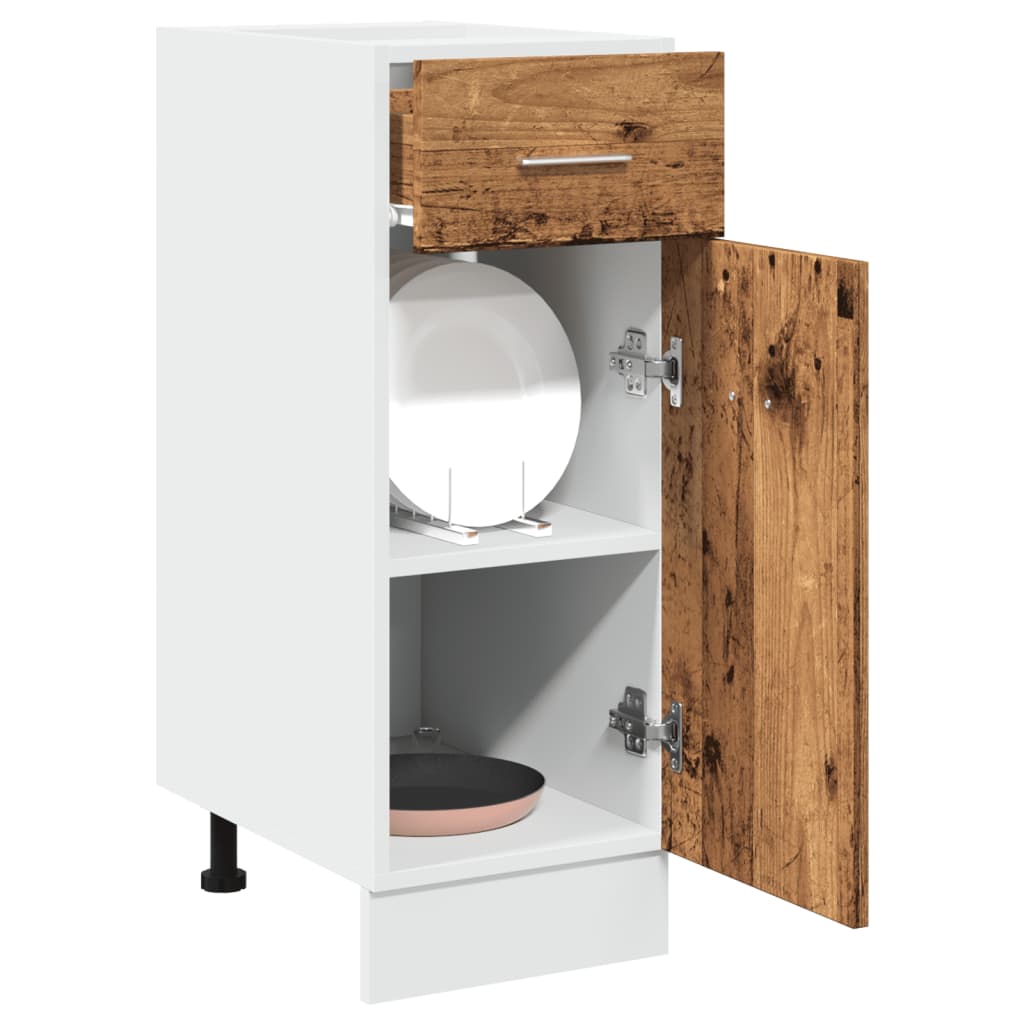 Unterschrank Lyon Weiß 60x46x81,5 cm Holzwerkstoff