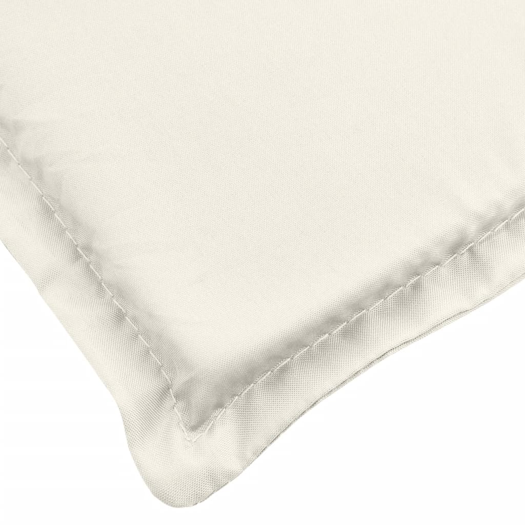 Gartenbank-Auflagen 2 Stk. Melange Anthrazit 100x50x7 cm Stoff
