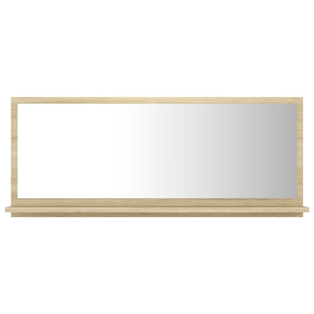 Badspiegel Weiß 40x10,5x37 cm Holzwerkstoff