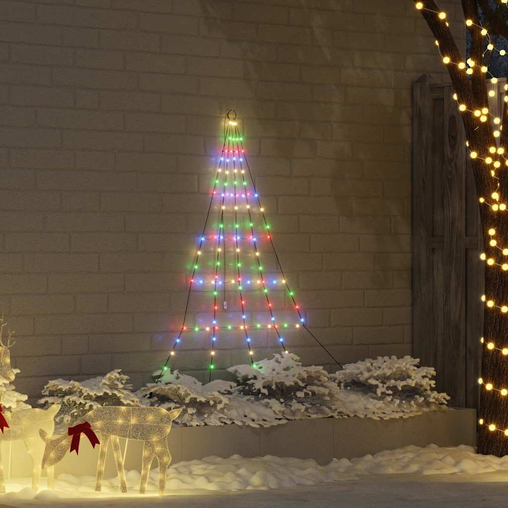 LED Weihnachtsbaum mit Erdspießen Warmes Weiß 182 cm Metall