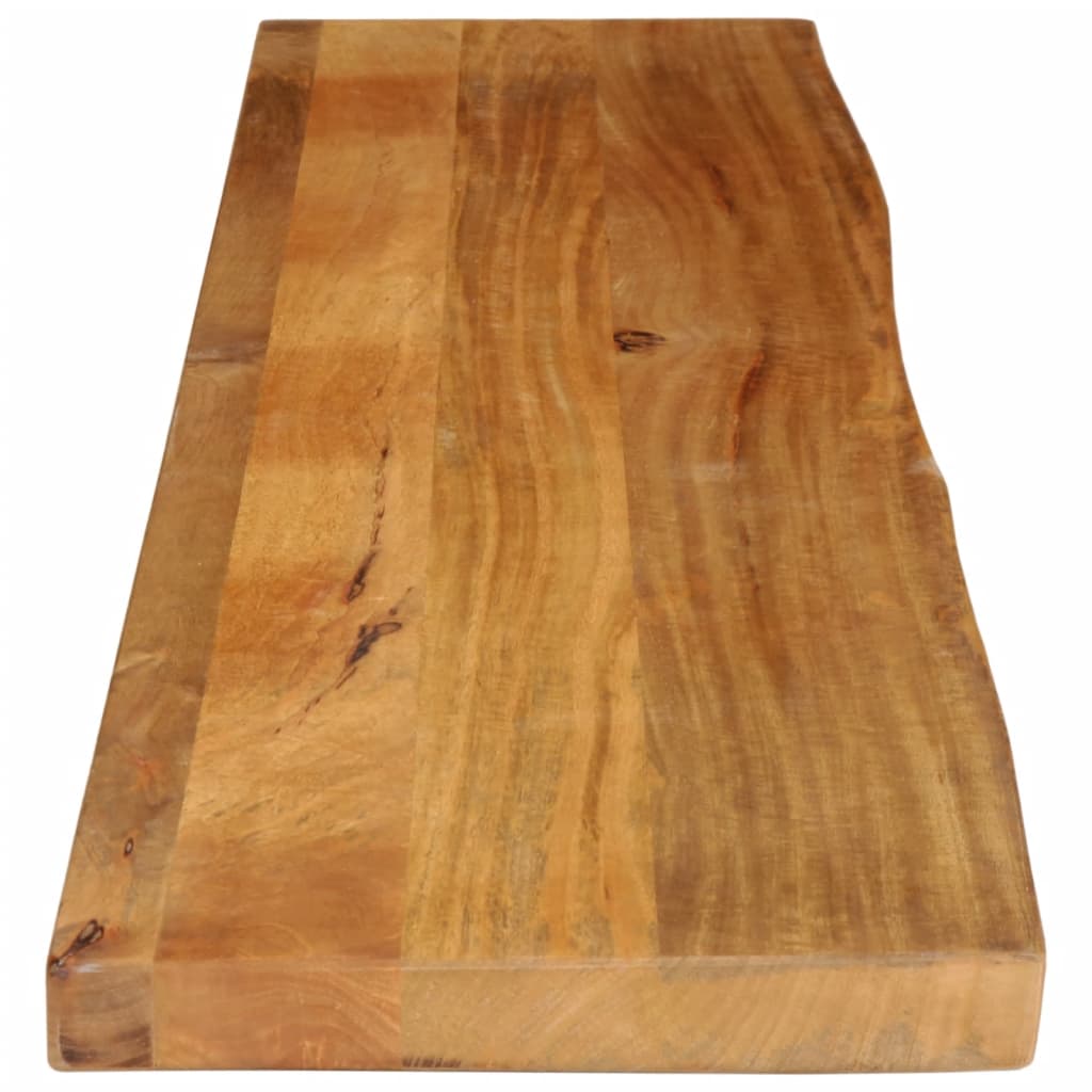 Wandregal 40x20x2,5 cm Rechteckig Massivholz Akazie Baumkante
