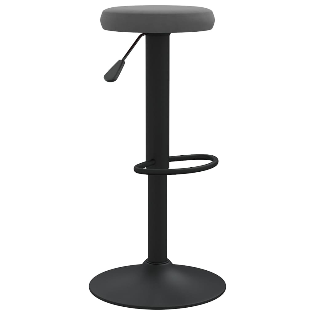 Barhocker 2 Stk. Schwarz Samt