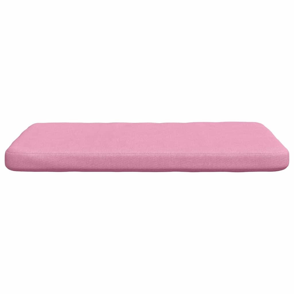 Sitzkissen 4 pcs Hellgrau 40 x 40 x 3 cm Stoff