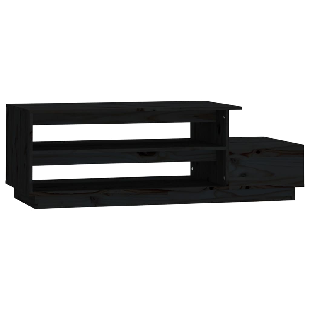 Couchtisch 120x50x40,5 cm Massivholz Kiefer