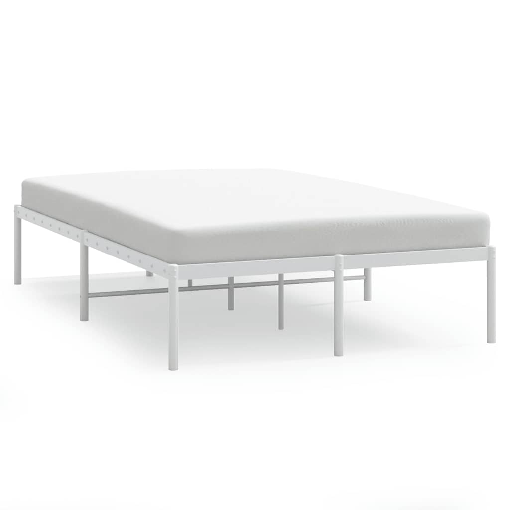 Bettgestell Metall Schwarz 75x190 cm