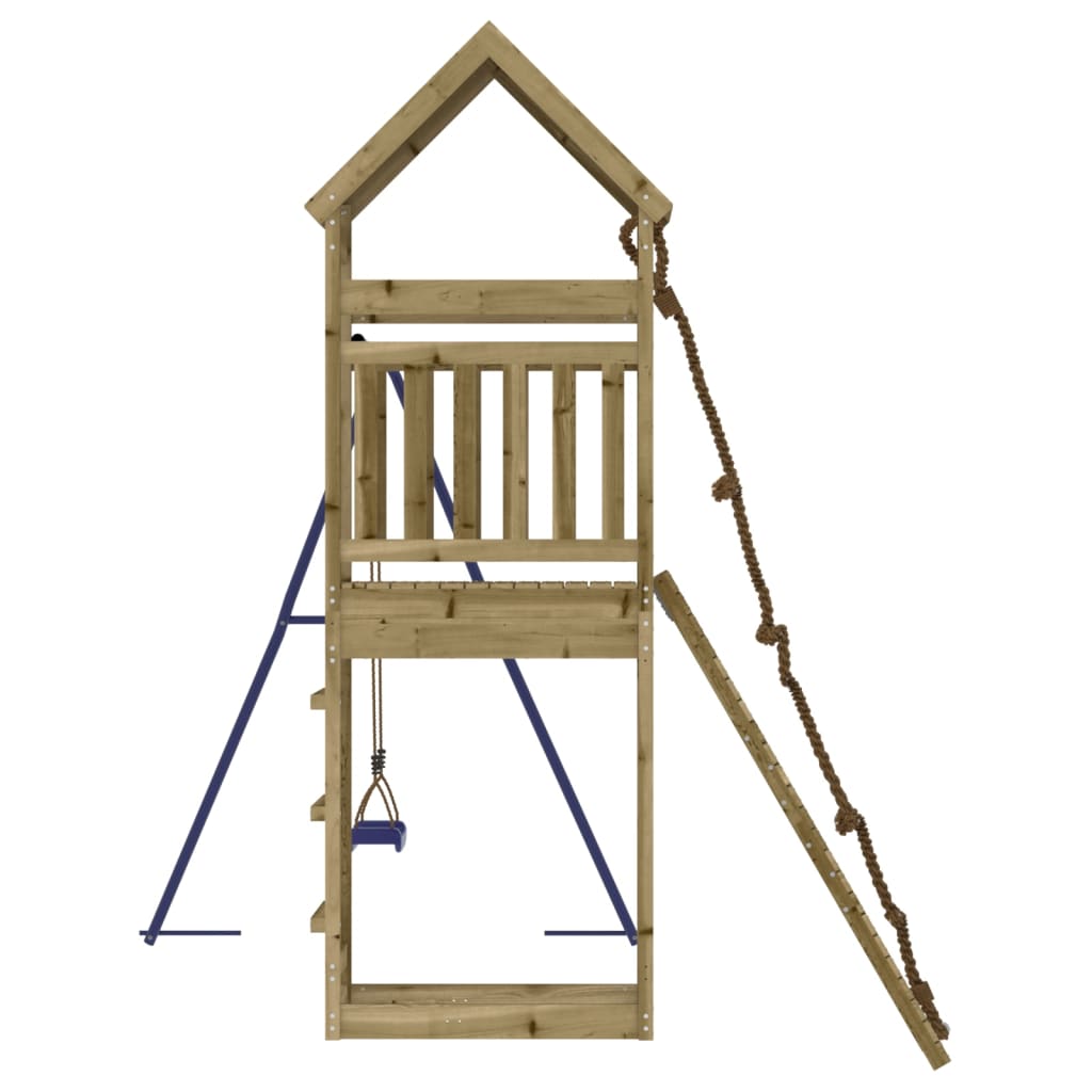 Spielturm Massivholz Kiefer