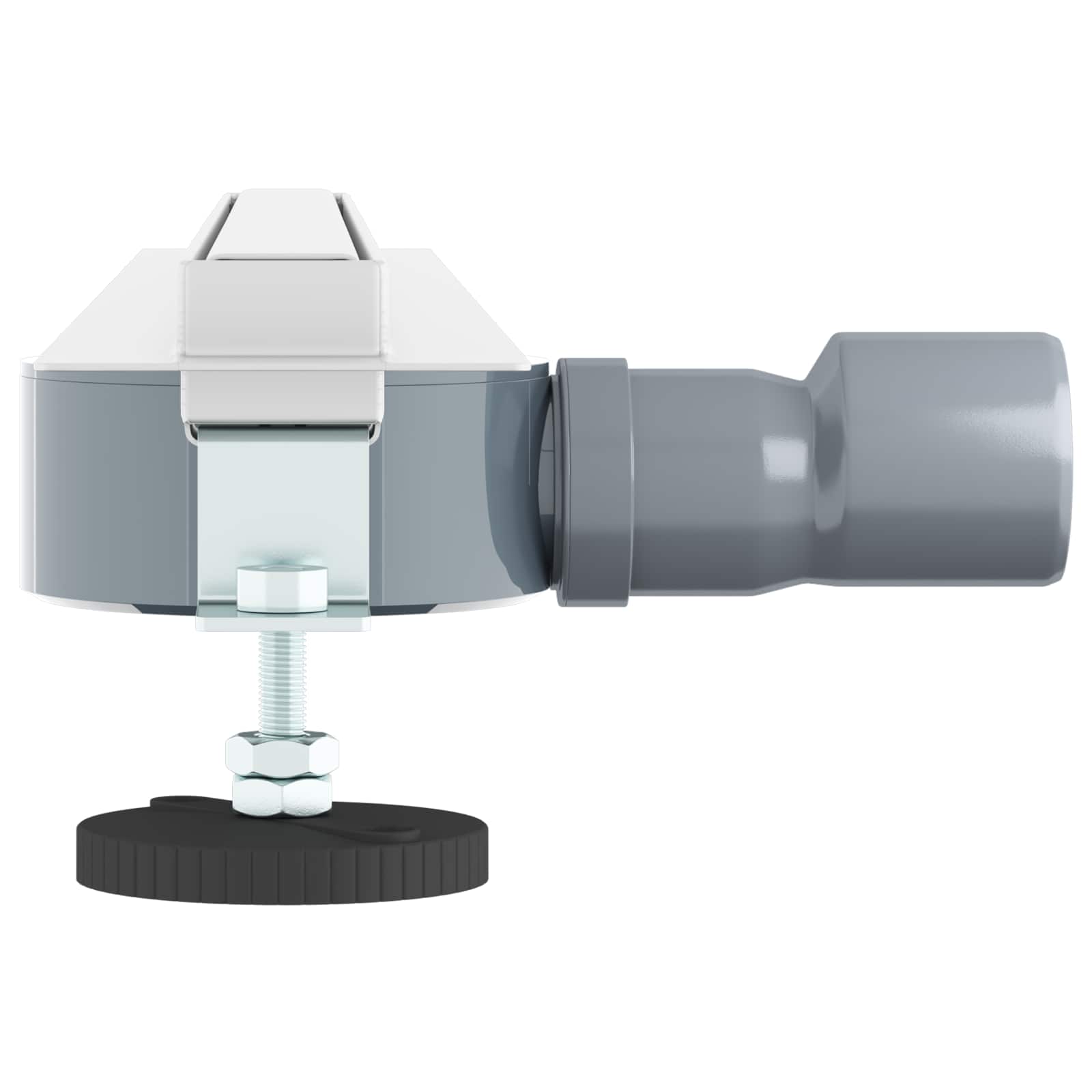 360° Duschablauf mit slim Modell Silber 50 cm Edelstahl 304