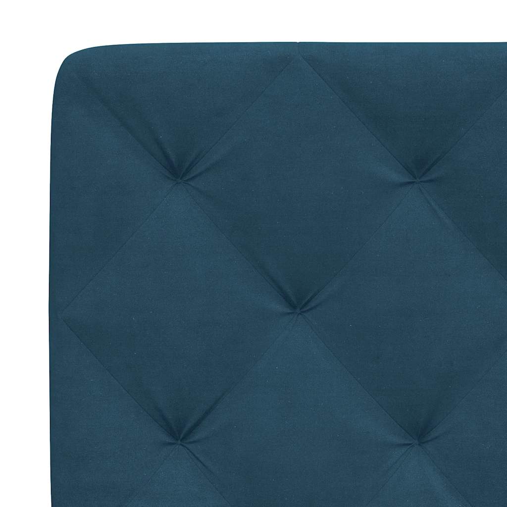 Bett mit Matratze Hellgrau 80x200 cm Samt