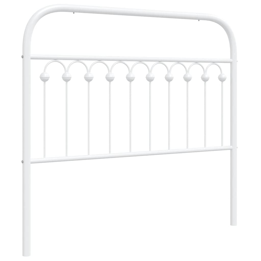 Ersatz-Kopfteil Metall Schwarz 75 cm