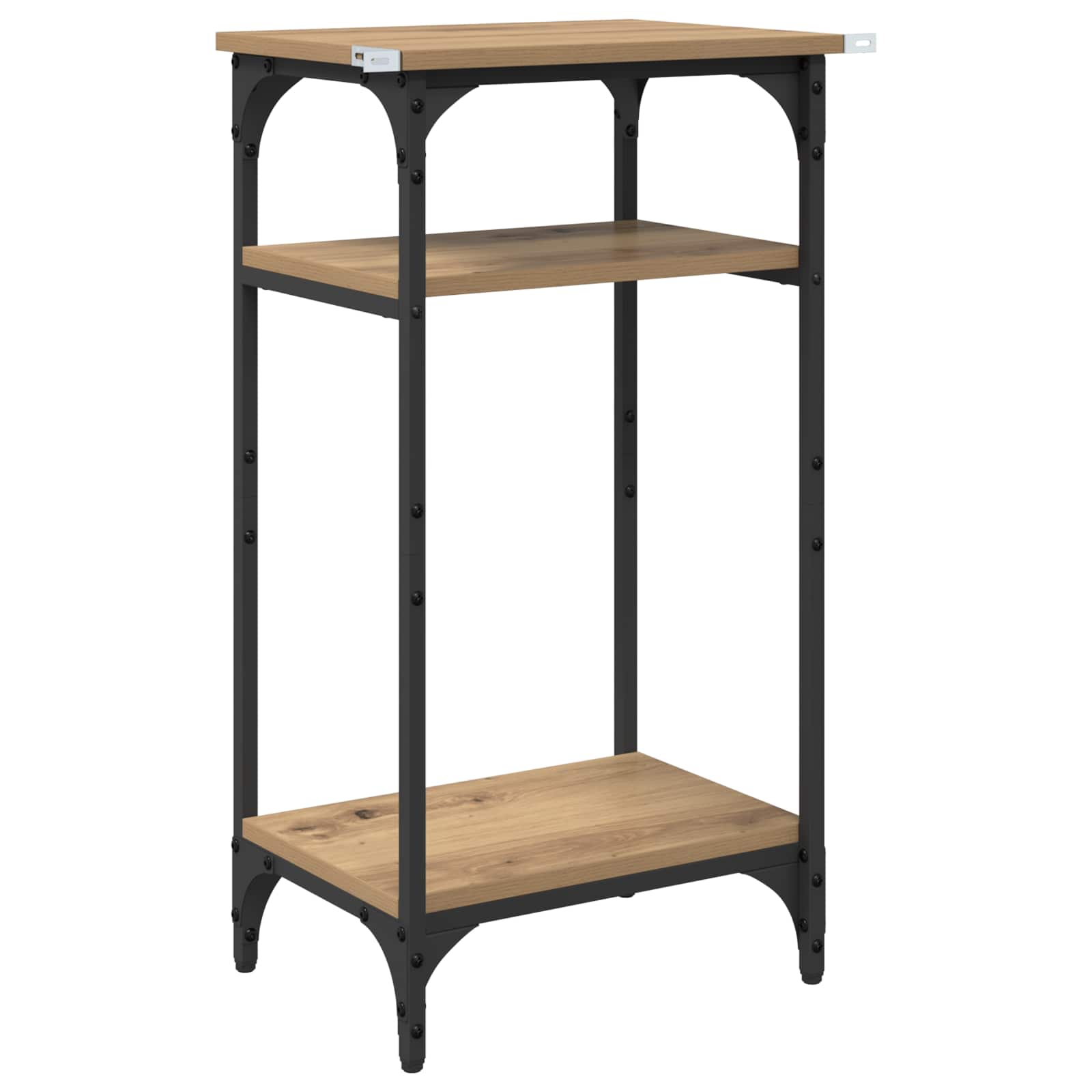 Beistelltisch Schwarz 40x30x75 cm Holzwerkstoff