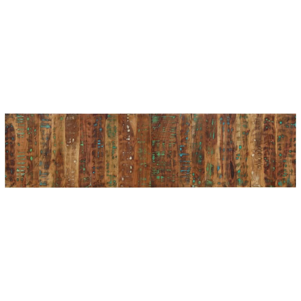 Kopfteil Mehrfarbig 160 cm Massivholz Altholz