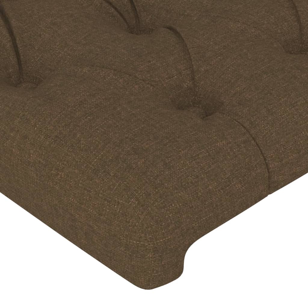 Kopfteil Hellgrau 80x7x118/128 cm Stoff