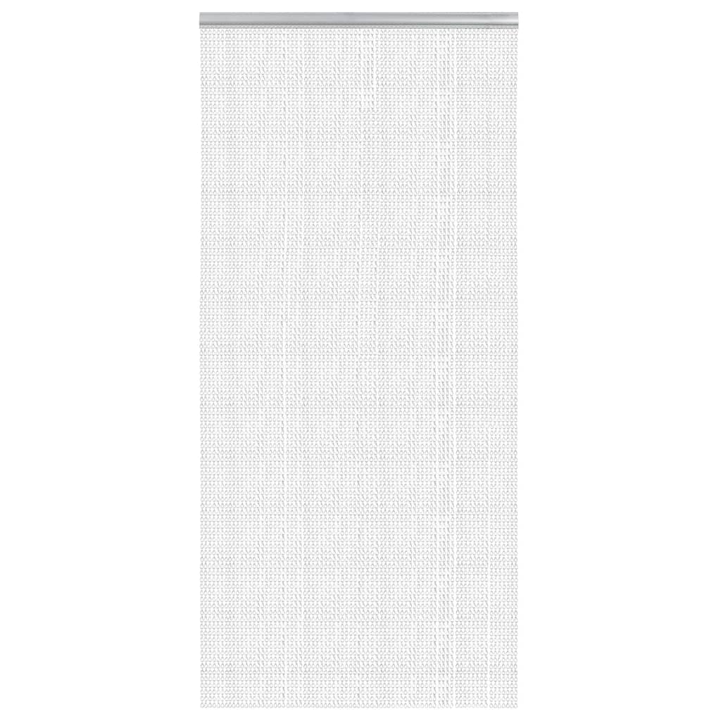 Türvorhang aus Ketten 56x186 cm Aluminium