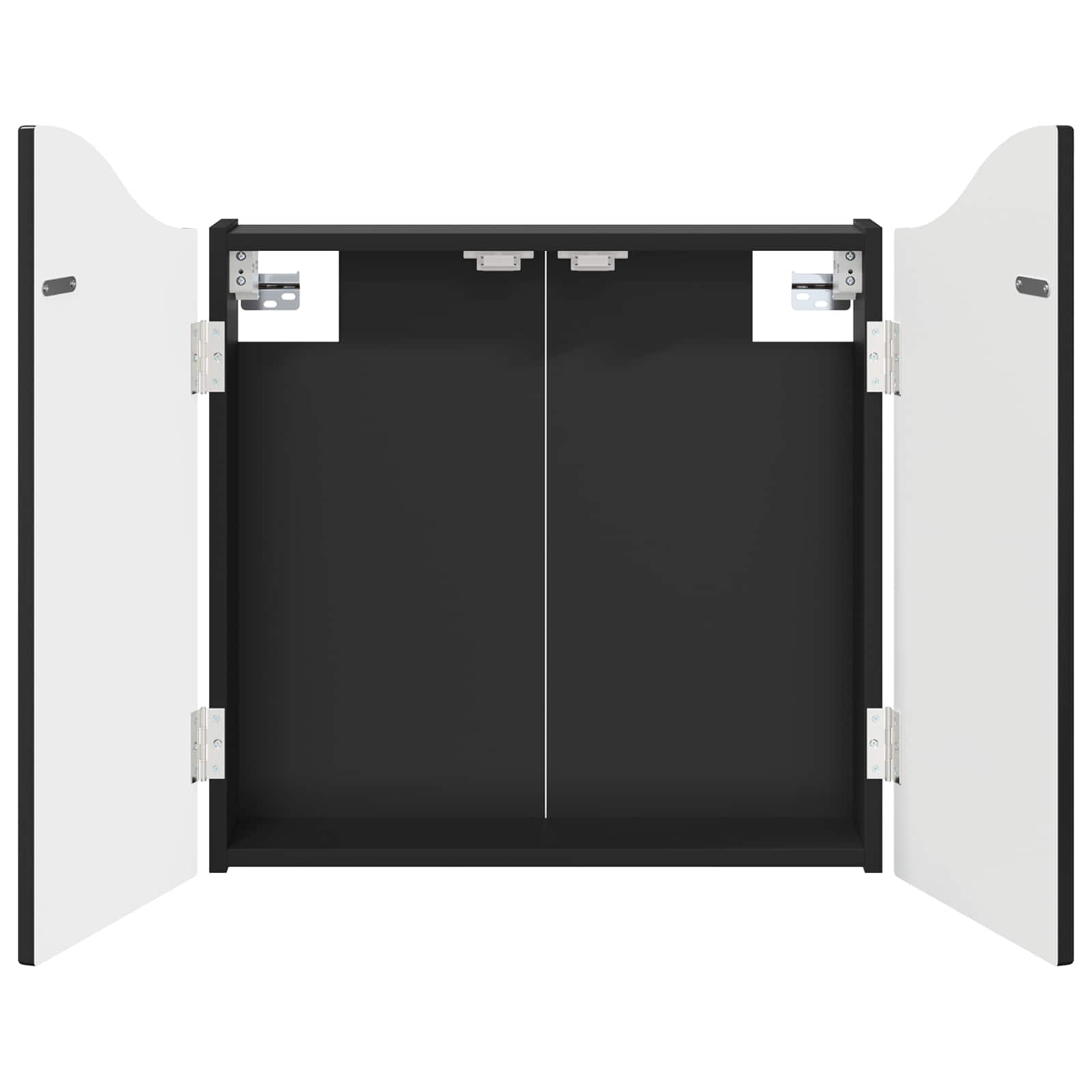 Dartboard Schrank Weiß 56 x 12 x 63 cm Holzwerkstoff
