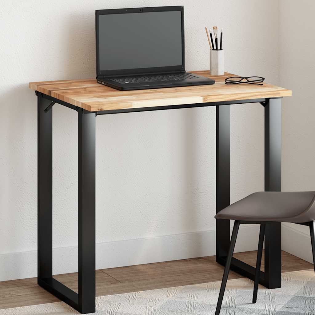 Tischplatte Rechteckig 60x50x2 cm Massivholz Akazie