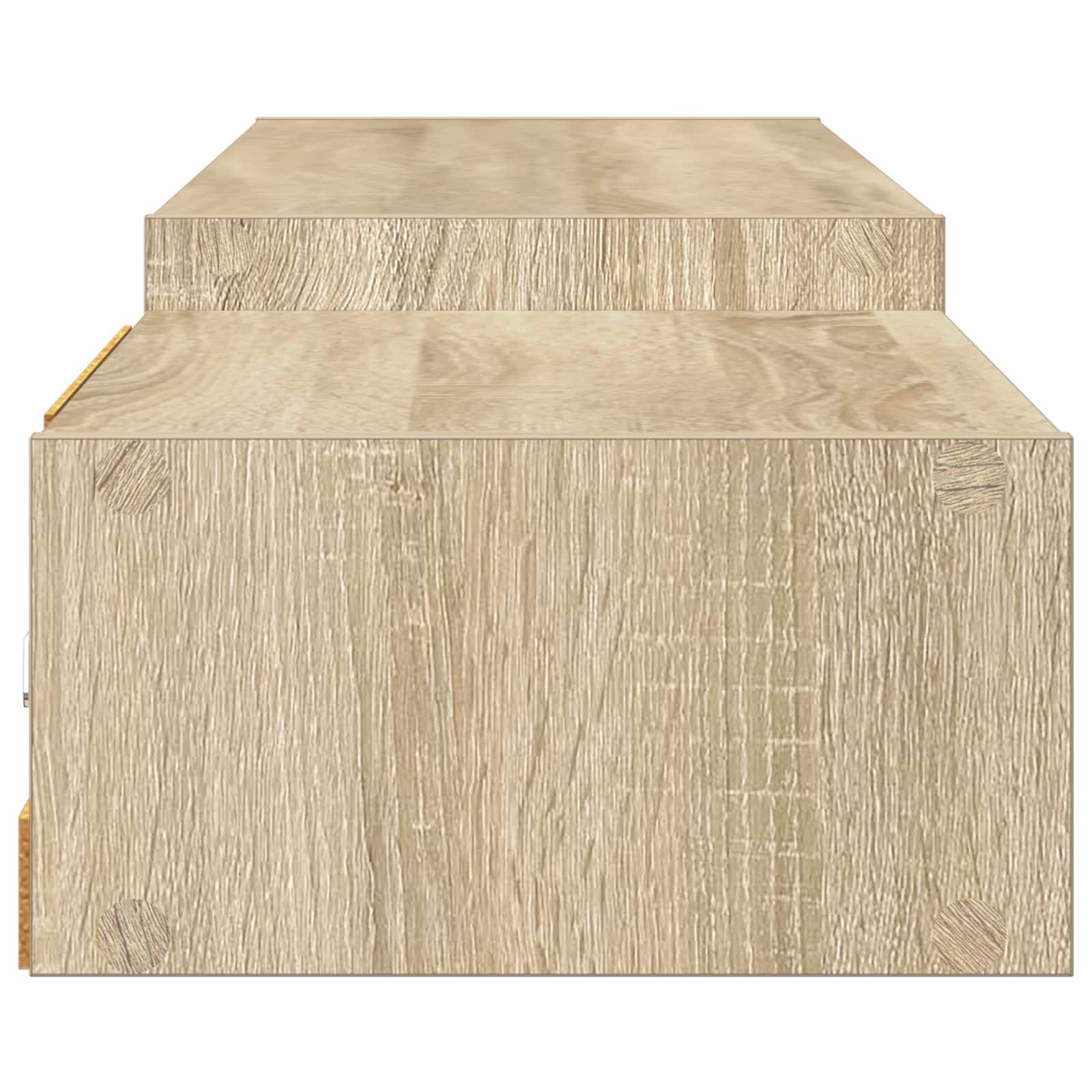 Wandmontierter TV-Schrank Wandhalterung Weiß 140 x 28 x 21 cm