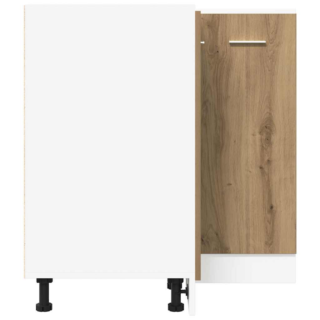 Unterschrank Lyon Weiß 60x46x81,5 cm Holzwerkstoff