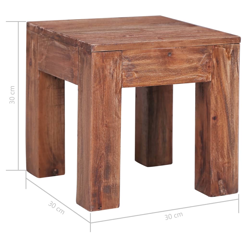 Couchtisch 60x45x23 cm Altholz Massiv