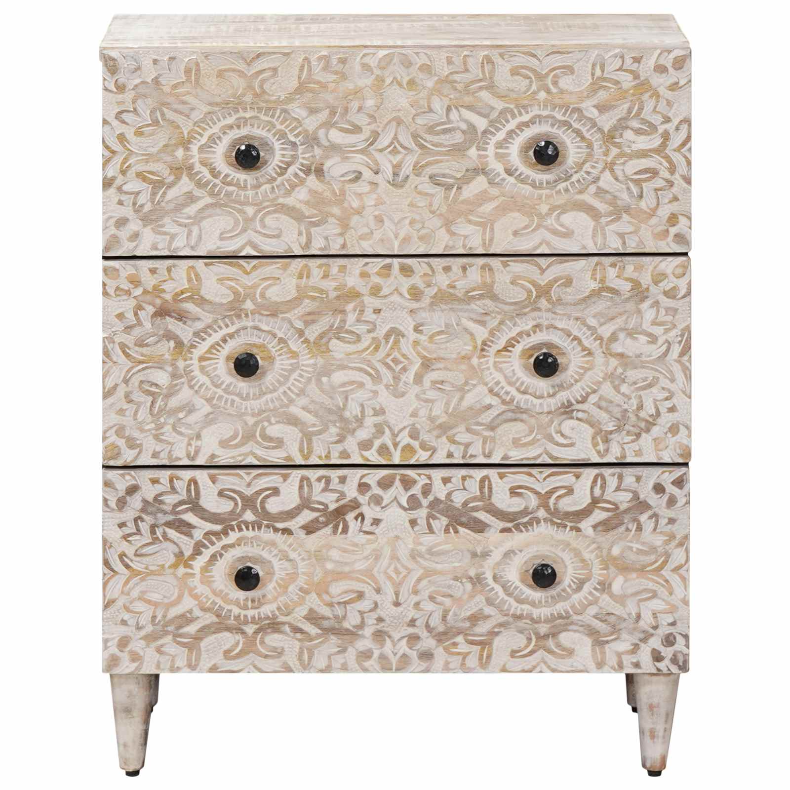 Aufbewahrungs-Sideboard Braun 60 x 33,5 x 75 cm