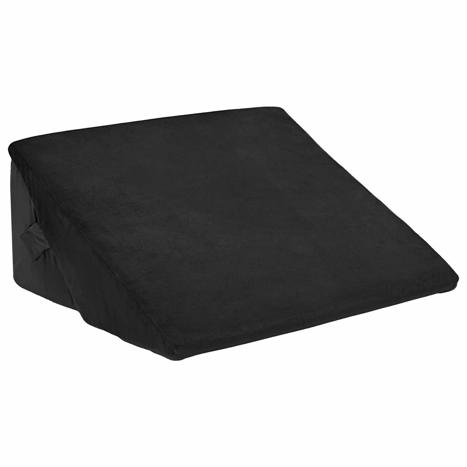Keil Kopfkissen Grau 55 x 55 x 26 cm Viscoschaum