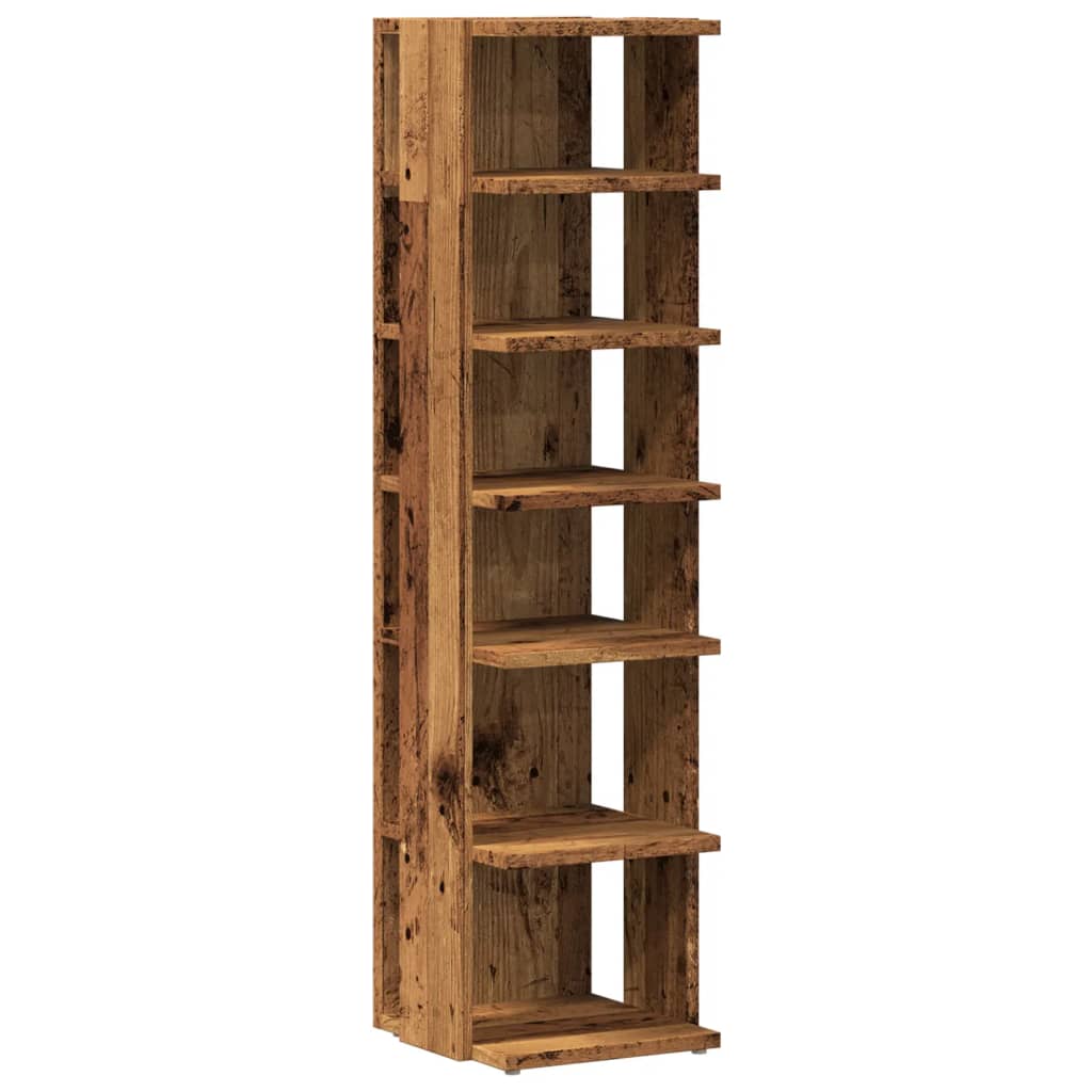 Schuhschrank Weiß 27,5x27x102 cm Holzwerkstoff
