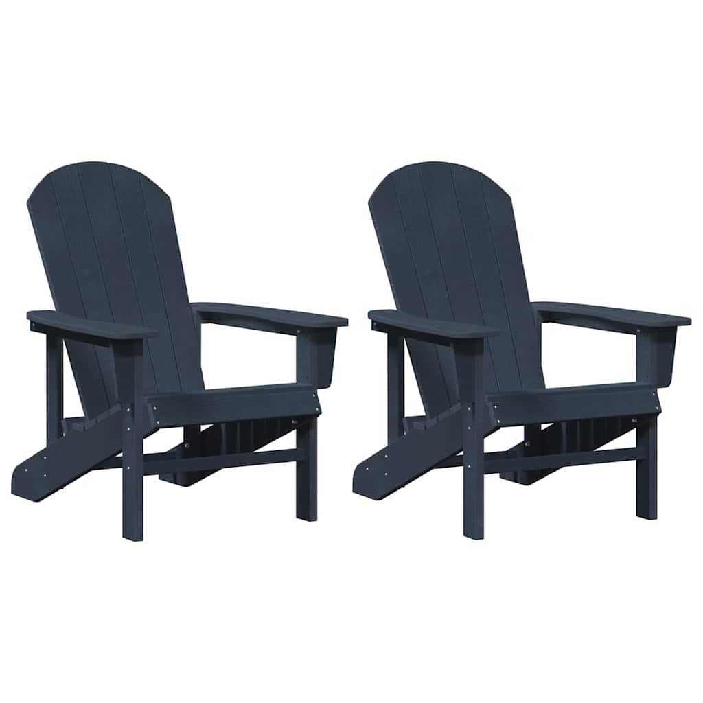 Gartenstuhl 2 pcs Weiß 82 x 74 x 92 cm Polyethylen
