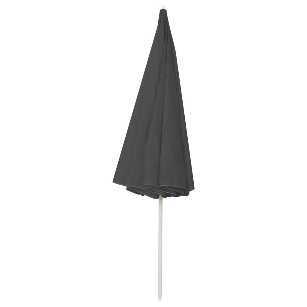 Sonnenschirm mit Stahlmast Sandfarbe 180 cm