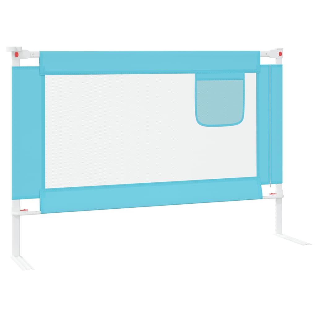 Kleinkind-Bettschutzgitter Grün 90x25 cm Stoff