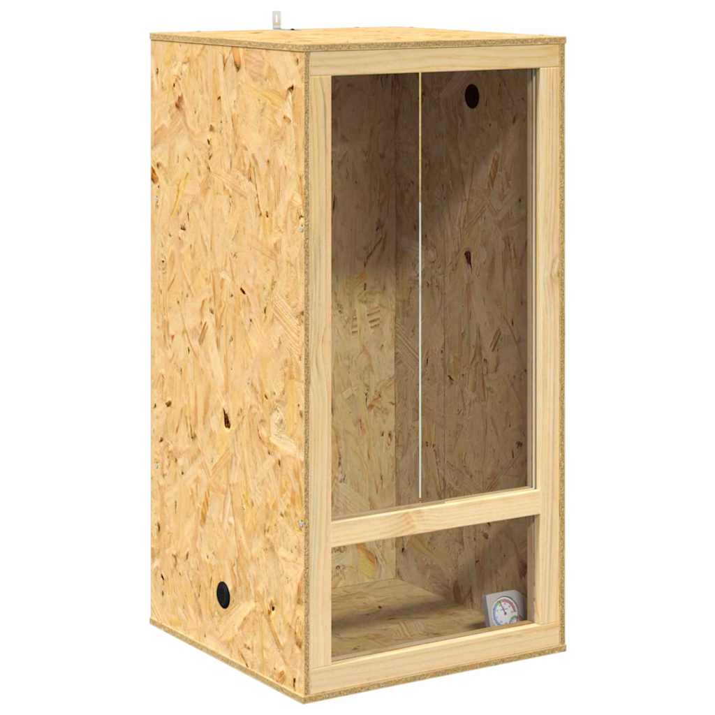 Terrarium Braun 50 x 50 x 100 cm OSB