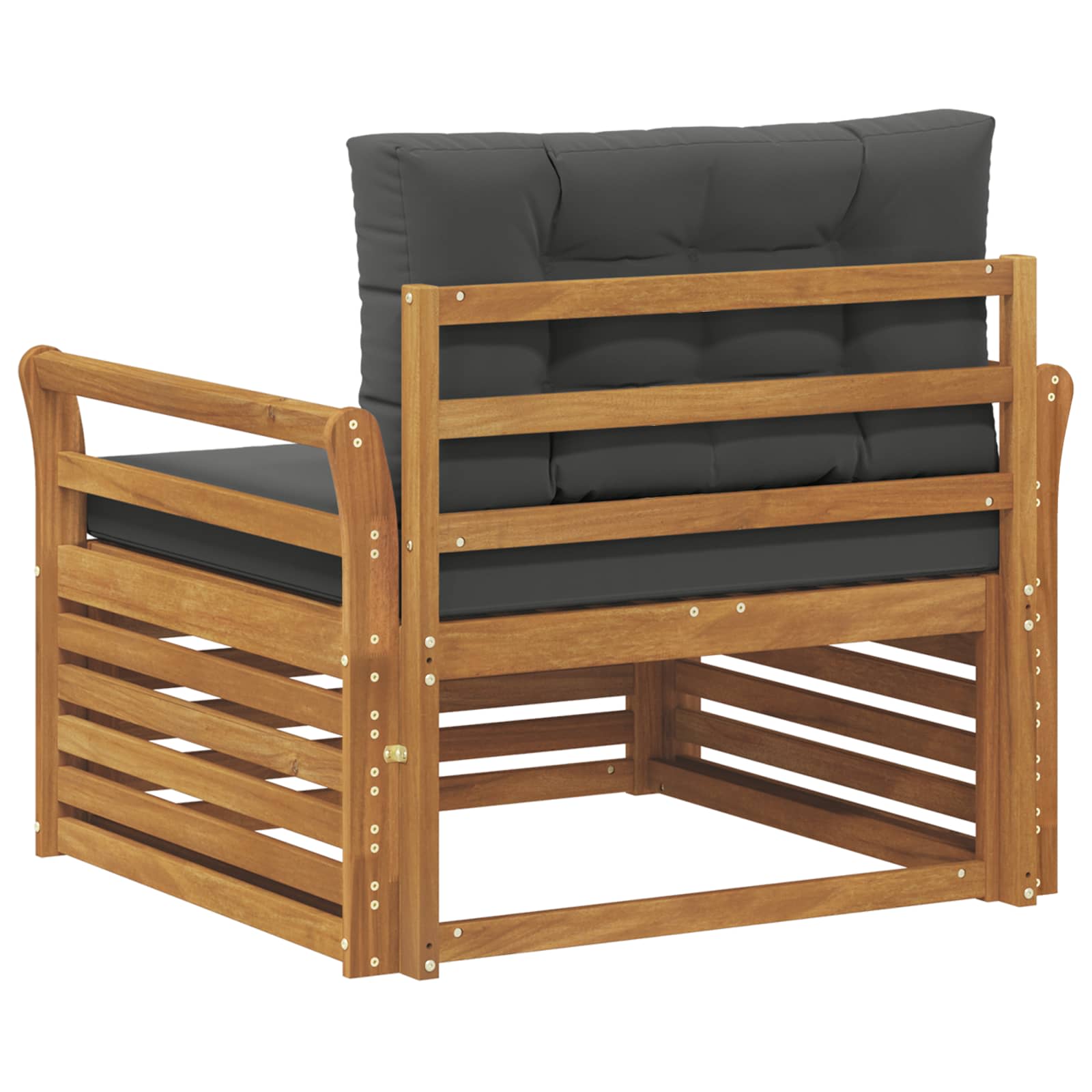 2 Stück Outdoor-Sofa Natur