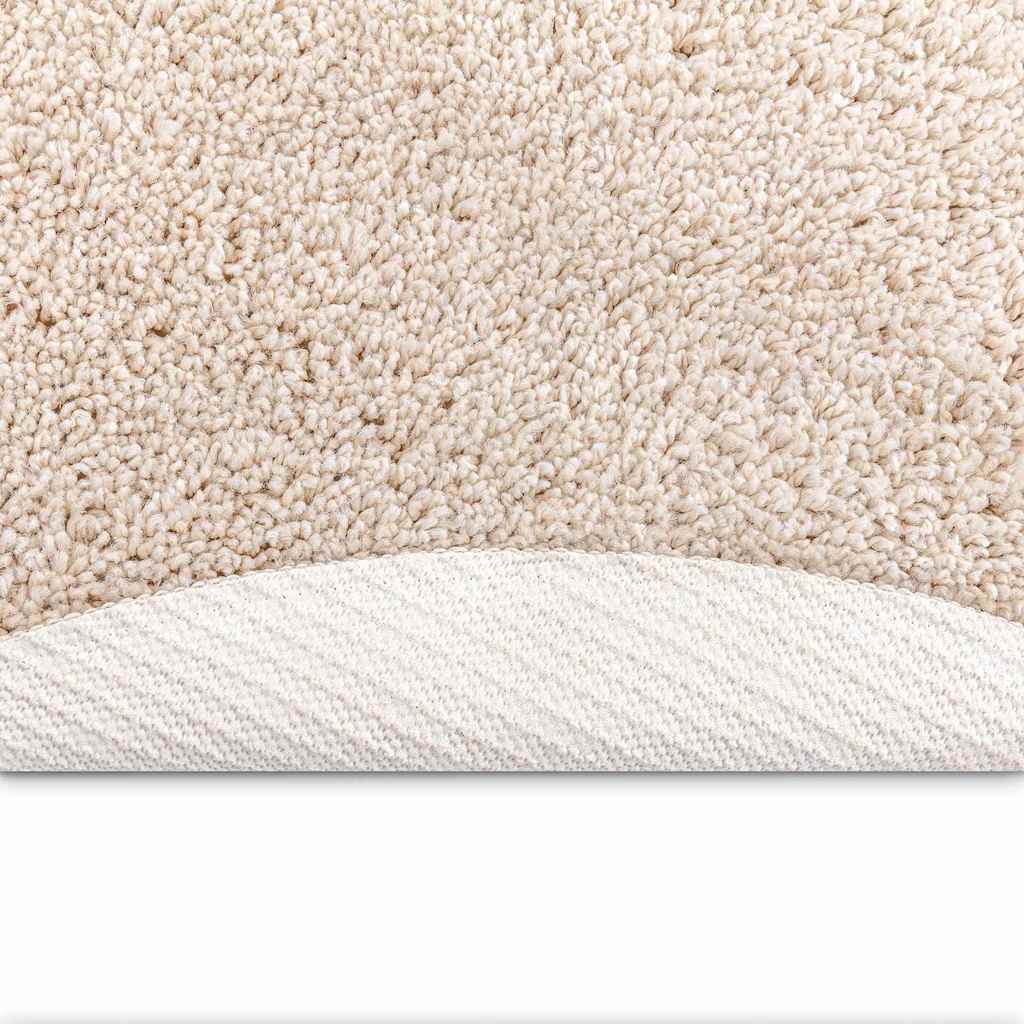 Anti-Rutsch Shaggy Teppich Dunkelgrau 200 x 200 cm PP